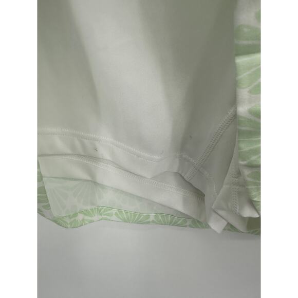 Lady Hagen Skirt Women XXL NWT Mint Green Seashells 16" Side Pleat Golf Skort - Picture 6 of 11